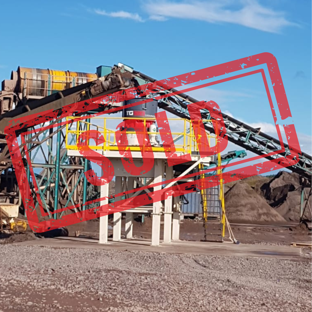2021 New Terex TG-120 Cone Crusher