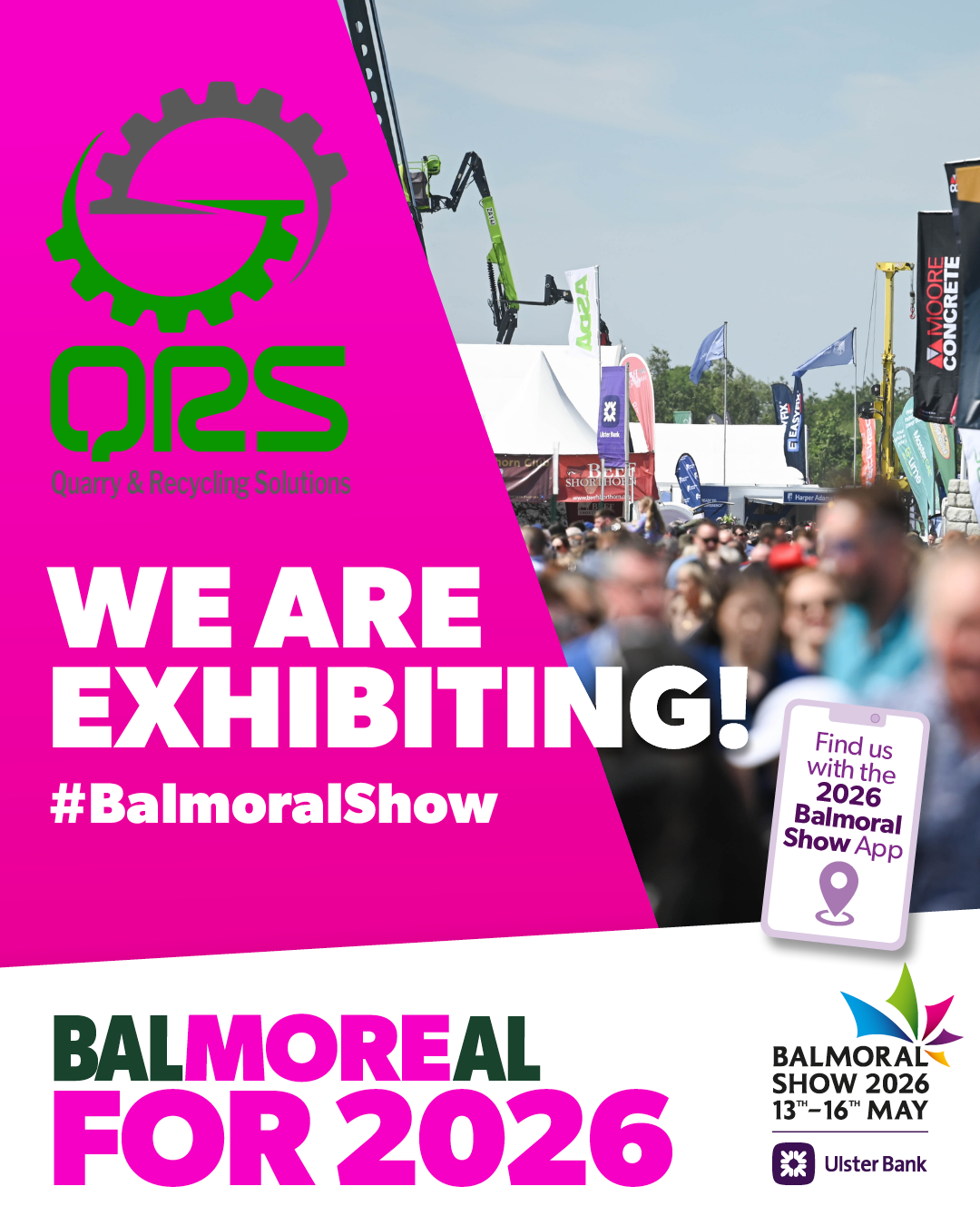 We’re heading to the Balmoral Show!
