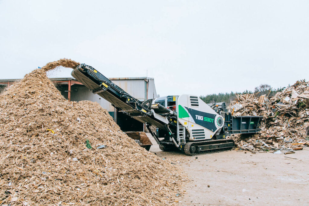 2023 New Terex TBG 530 High Speed Shredder