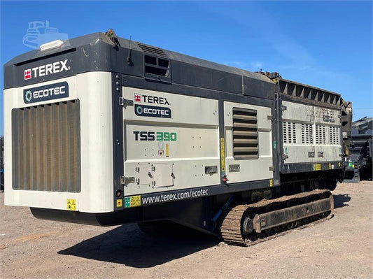 2021 used Terex TSS-390T Slow Speed Shredder