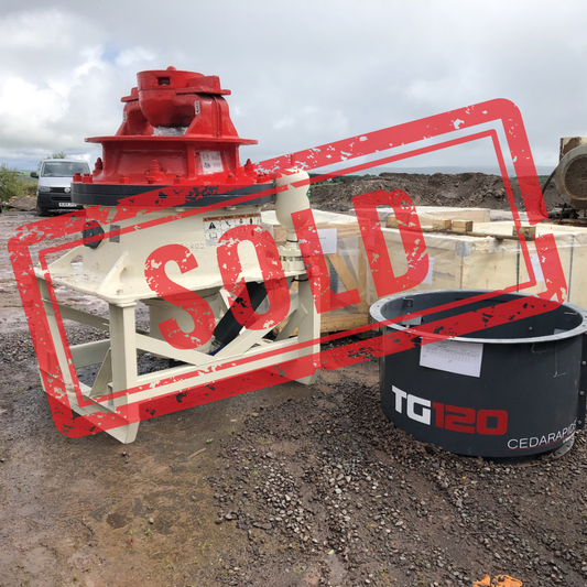 2021 New Terex TG-120 Cone Crusher