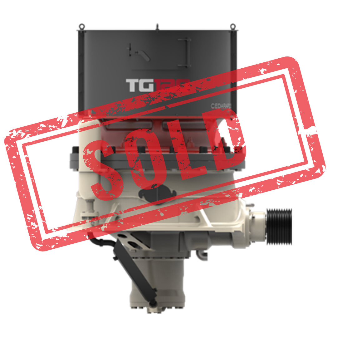 2021 New Terex TG-120 Cone Crusher